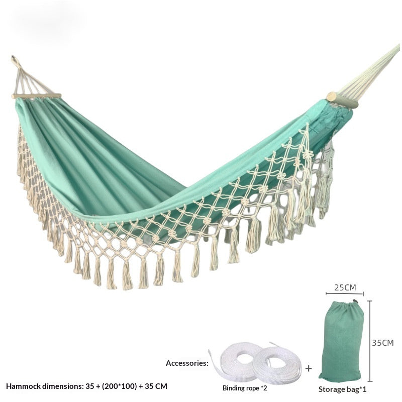 Indoor-Schaukel aus Segeltuch