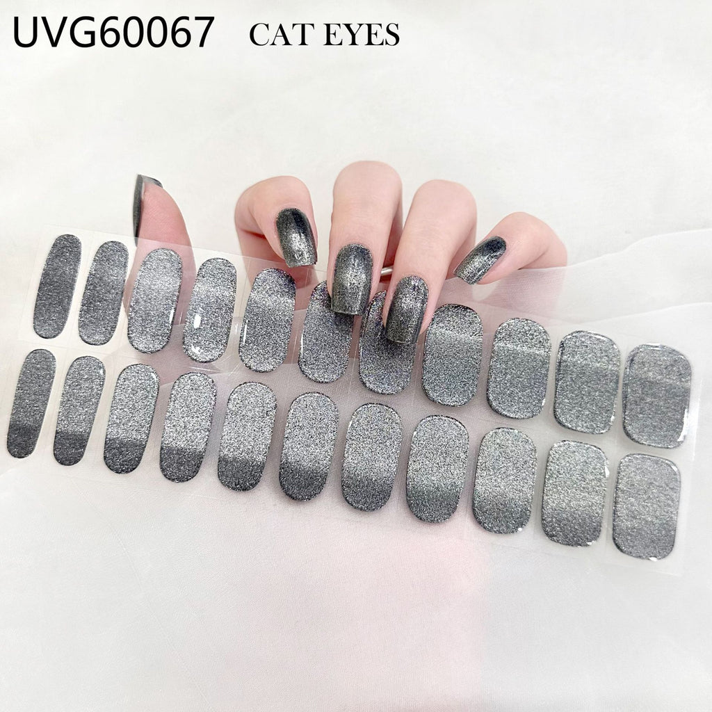 UV Gel Nagelsticker Semi-Cured