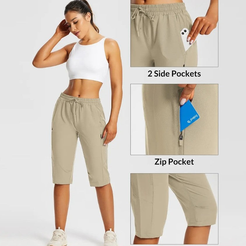 Leichte Sport-Shorts mit Multi-Pockets