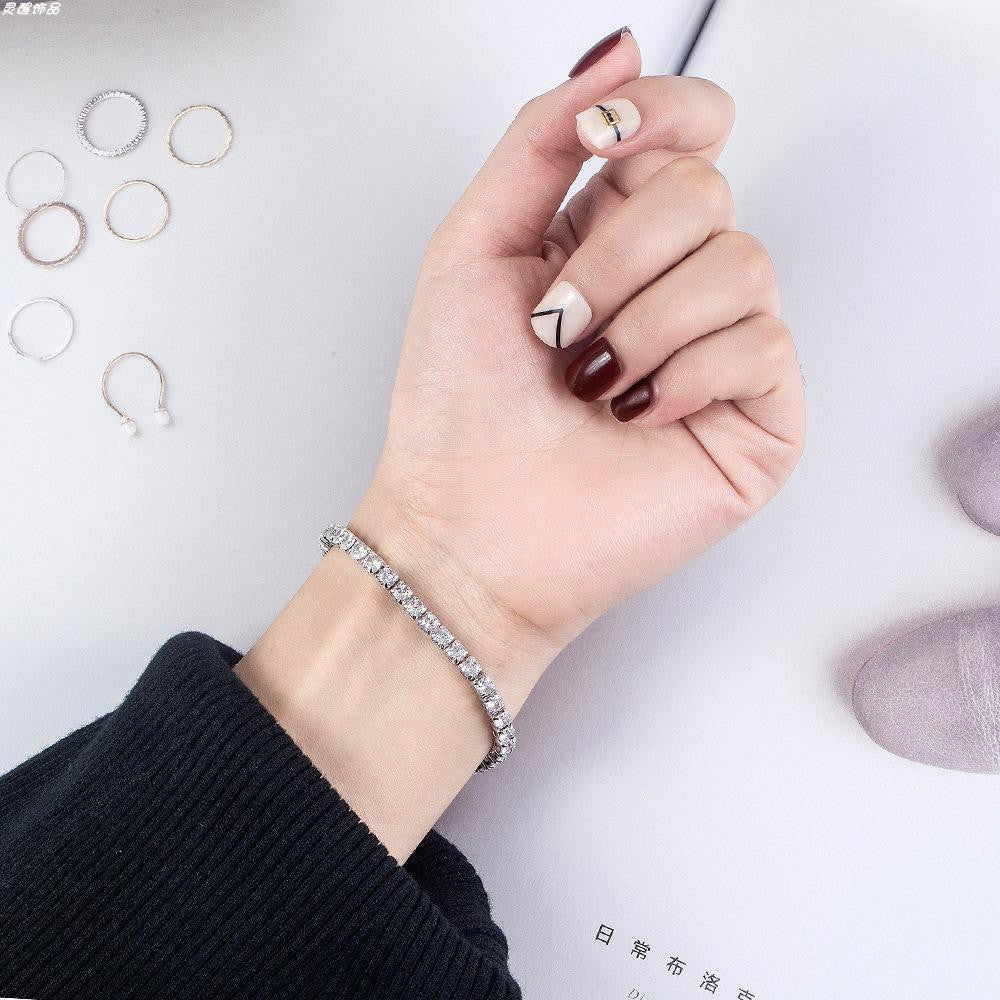 Strass-Armband für Damen aus 925er Silber – Bild 2 | LuxeStyle