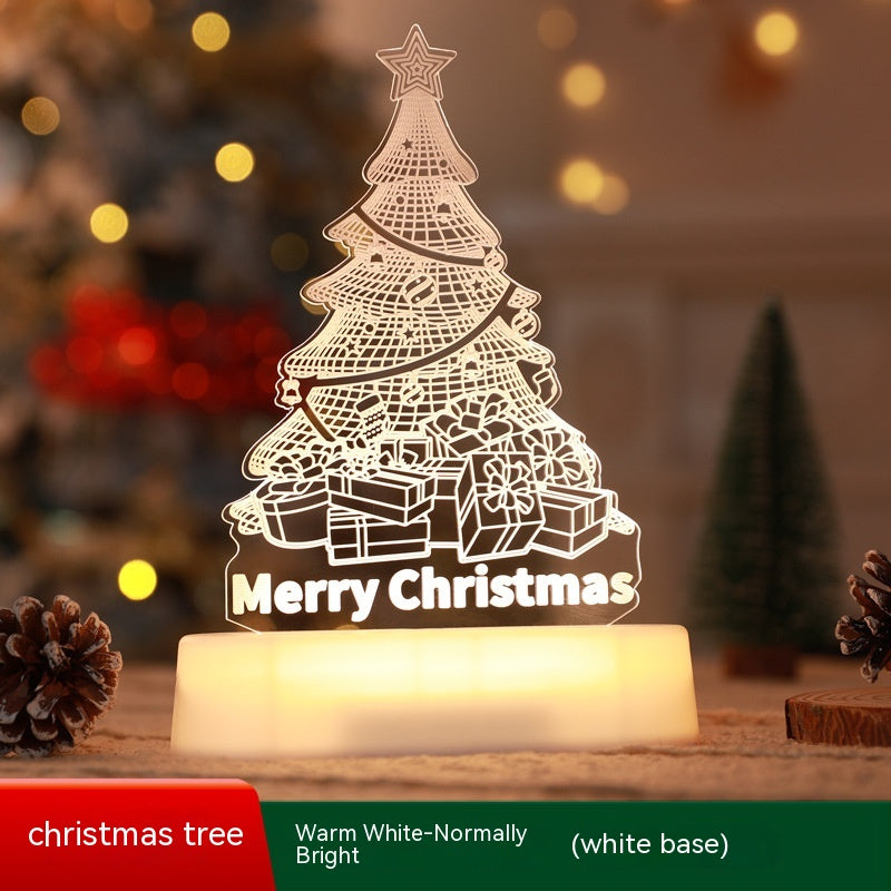 3D Weihnachtslampe