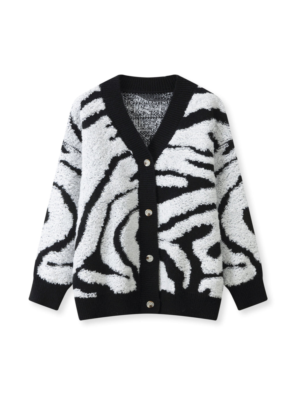 Leoparden‑Cardigan in Relaxed‑Fit – Bild 3 | LuxeStyle