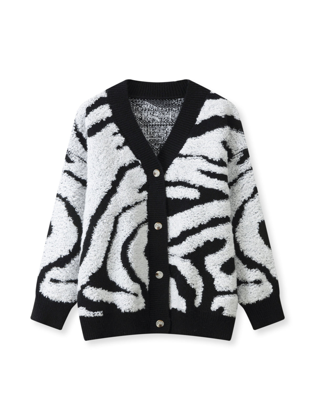 Leoparden‑Cardigan in Relaxed‑Fit – Bild 3 | LuxeStyle