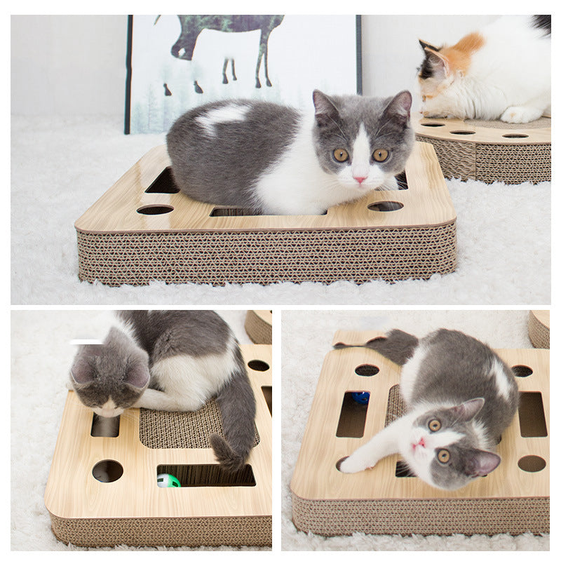 Kratz-Spielturm für Katzen – Bild 3 | LuxeStyle