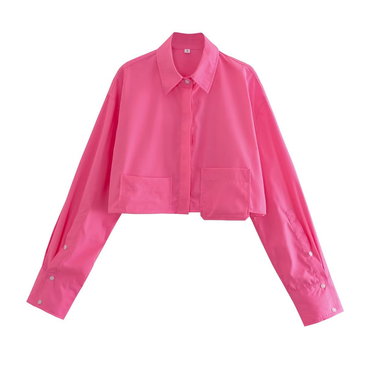 Kurzarmige Bluse