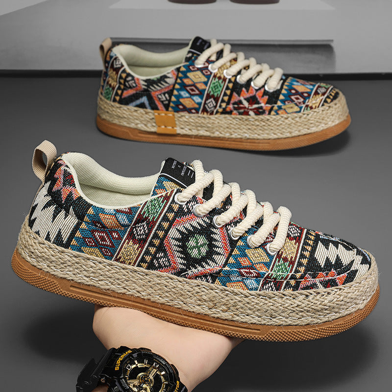 Herren Leinen-Freizeitschuhe – Bild 3 | LuxeStyle