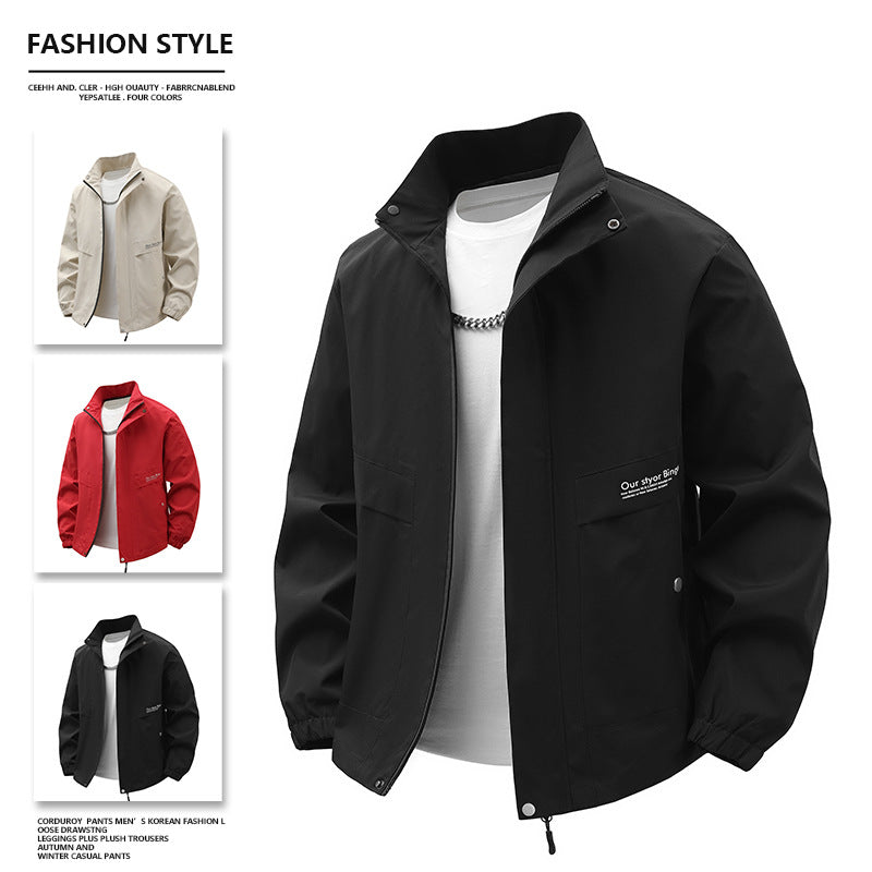 Herren Übergangsjacke mit Stehkragen