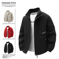 Herren-Jacke Steckkragen Casual Frühling/Herbst