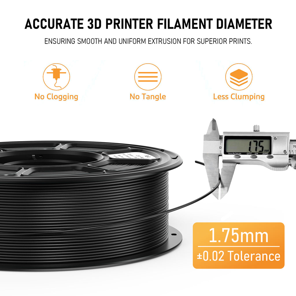 PLA 3D Drucker Filament 12er Set, 1.75mm
