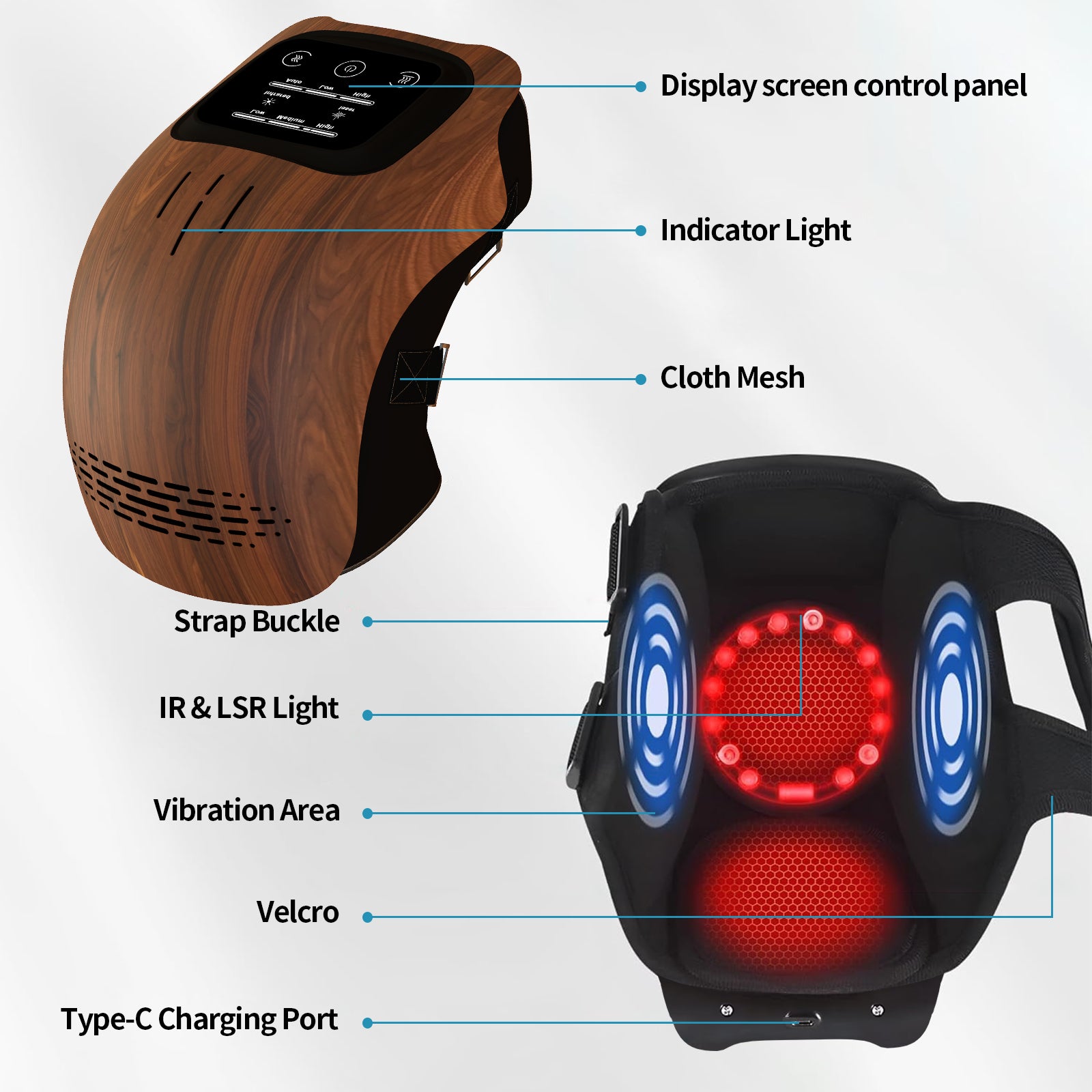 Knie-Massager
