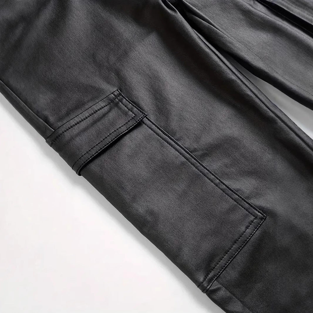 Winddichter PU-Hose für Motorrad & Outdoor