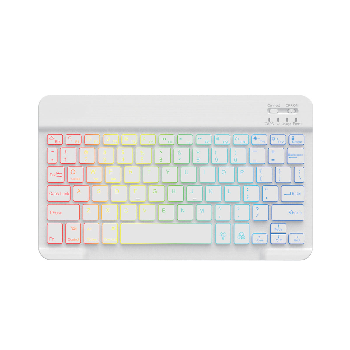 Bluetooth-Tastatur für Tablet 10" mit Hintergrundbeleuchtung – Bild 10 | LuxeStyle