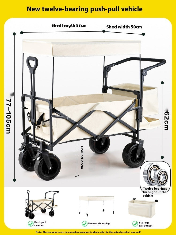 Faltbarer Bollerwagen für Outdoor-Aktivitäten – Bild 7 | LuxeStyle