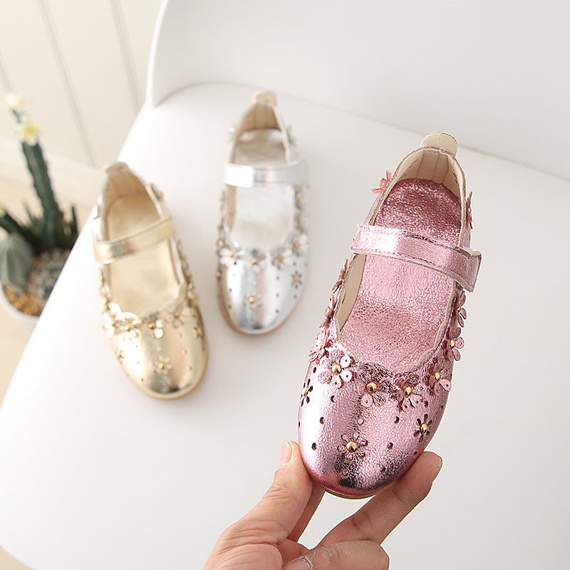 Kinderschuhe mit Blumenmuster | LuxeStyle