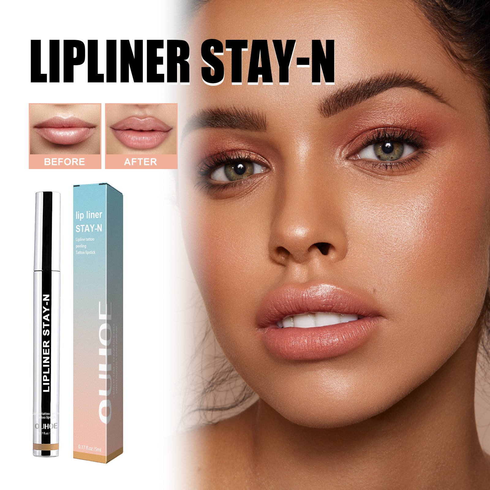 Peel-off Lip Liner Hellbraun – Ansicht 3