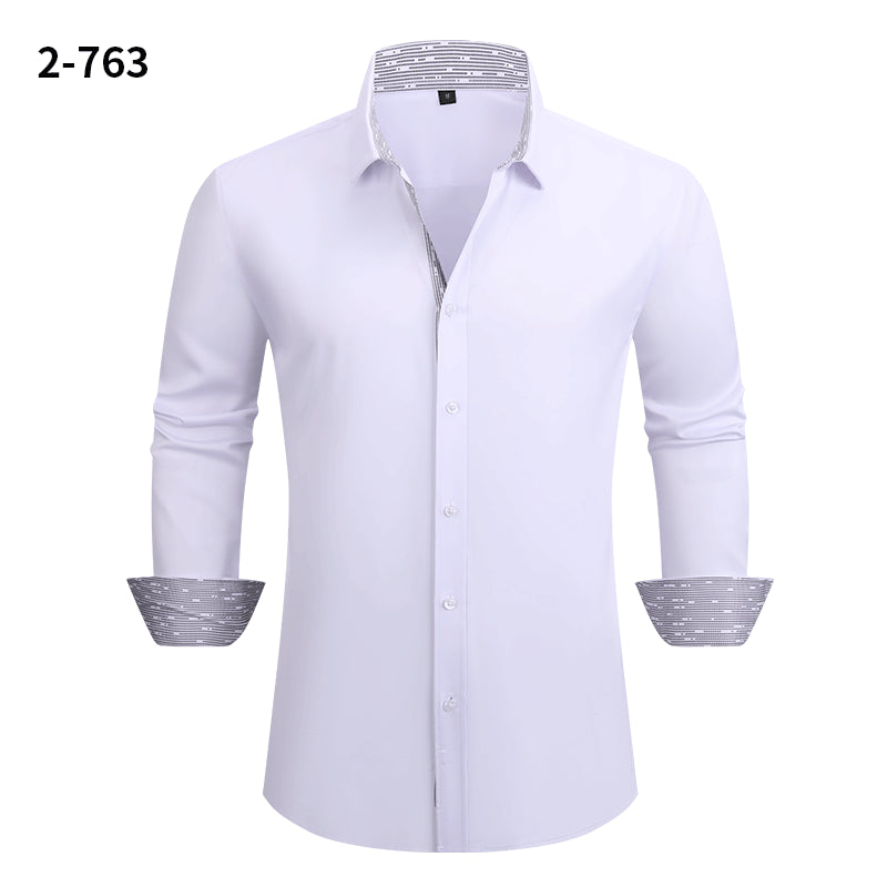 Herren Langarmshirt Business Casual – Bild 16 | LuxeStyle
