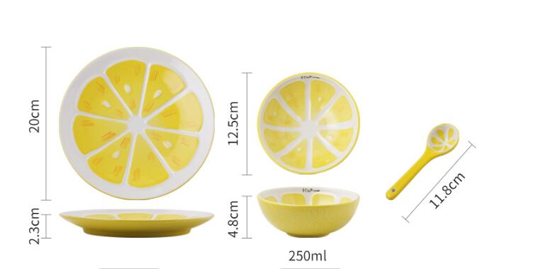 Niedliche Keramikschalen im Frucht-Design, 4er-Set – Bild 2 | LuxeStyle