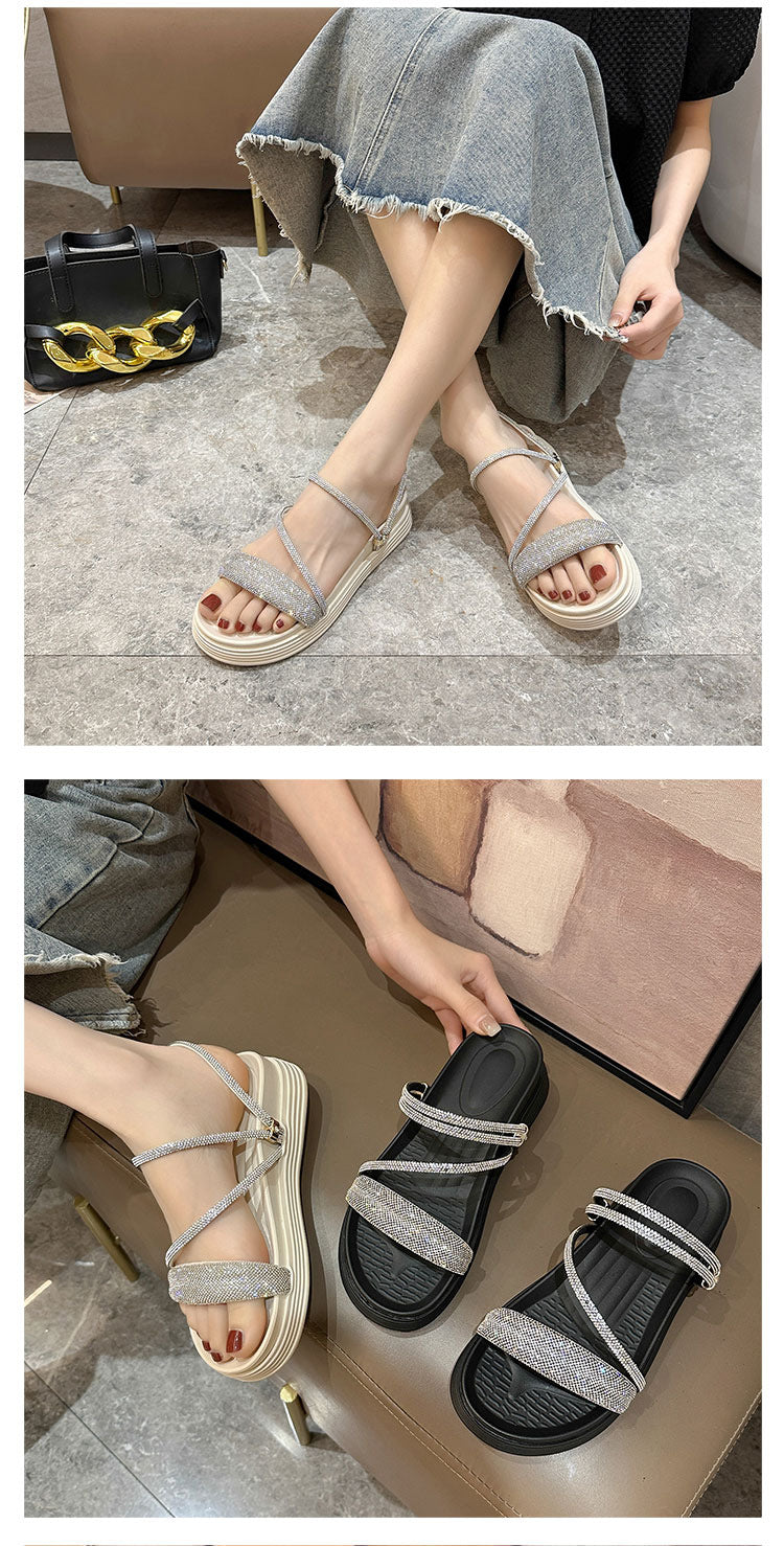 Rhinestone Two-way Sandalen – Bild 4 | LuxeStyle