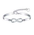 Kupfer Zirkon Herz Unendlichkeits Armband – Bild 7 | LuxeStyle