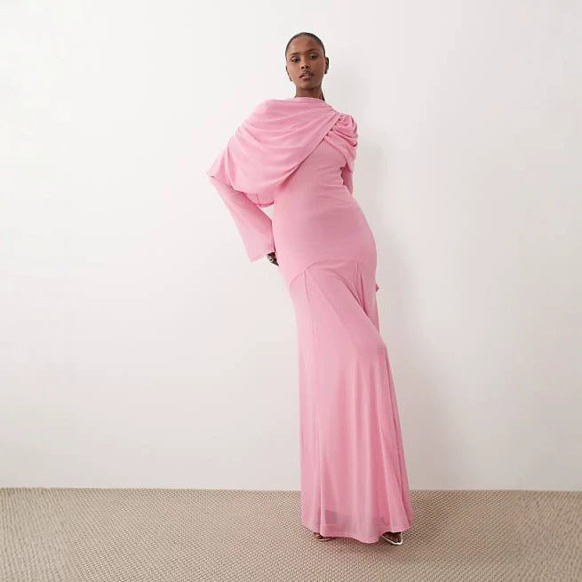 Elegantes Plisseekleid mit Blumenmuster
