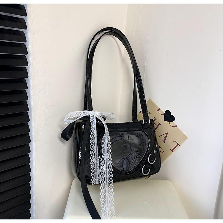 Einhandtasche mit seitlichem Fach – Bild 11 | LuxeStyle