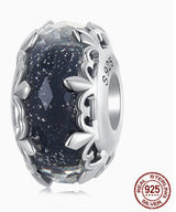 Farbe: Irisblume Glasperle