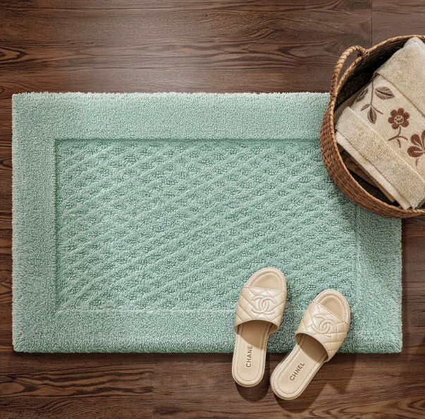 Baumwoll-Fussmatte für Bad und Zuhause – Bild 3 | LuxeStyle