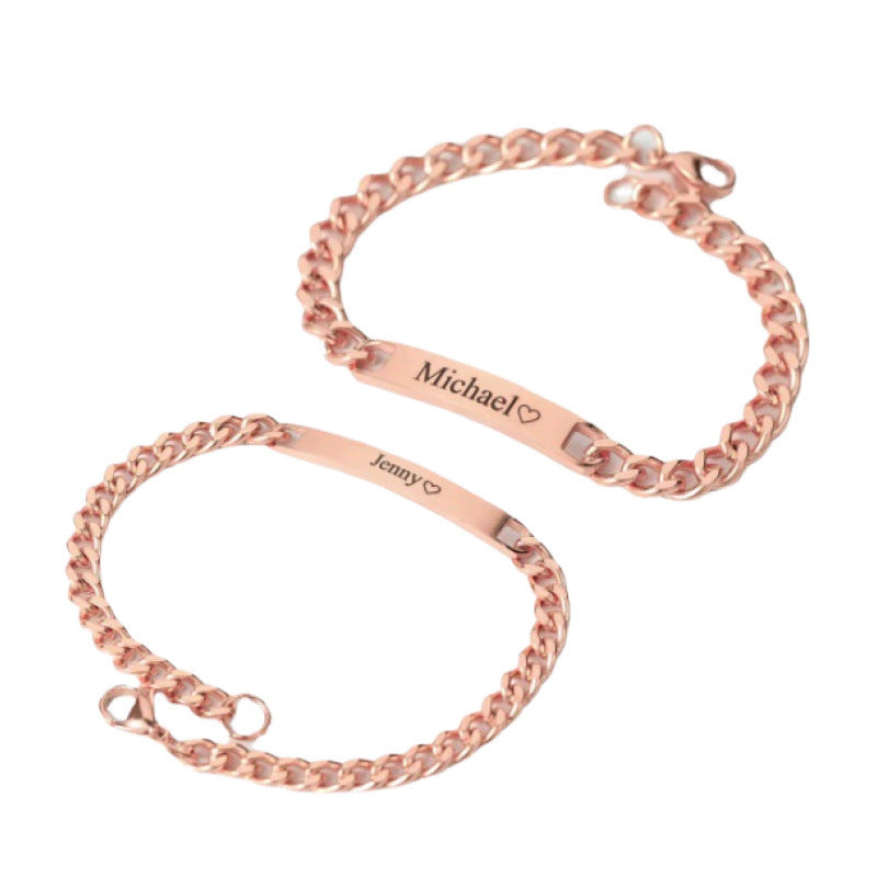Titanstahl-Armband für Paare – Bild 1 | LuxeStyle
