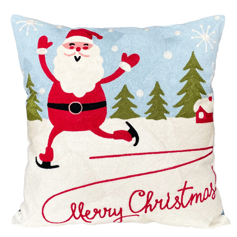 Weihnachts-Kissenbezug mit Cartoon-Motiven – Bild 9 | LuxeStyle