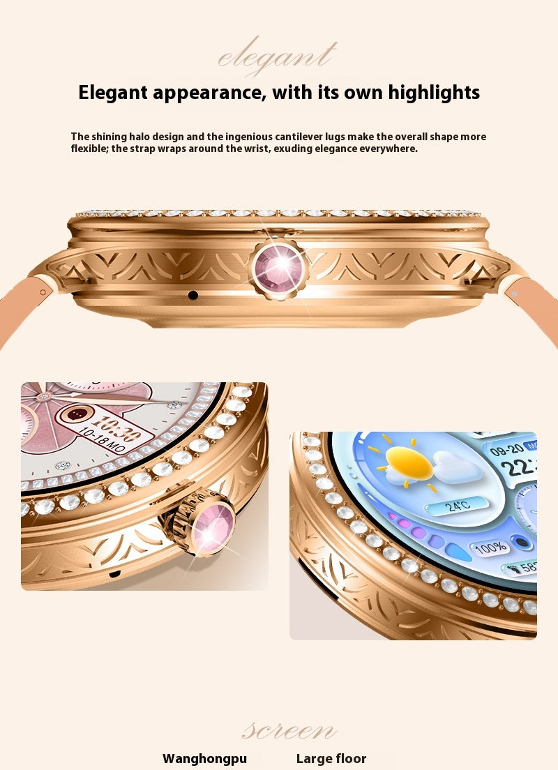 Smartwatch HW16 MINI für Damen – Bild 14 | LuxeStyle