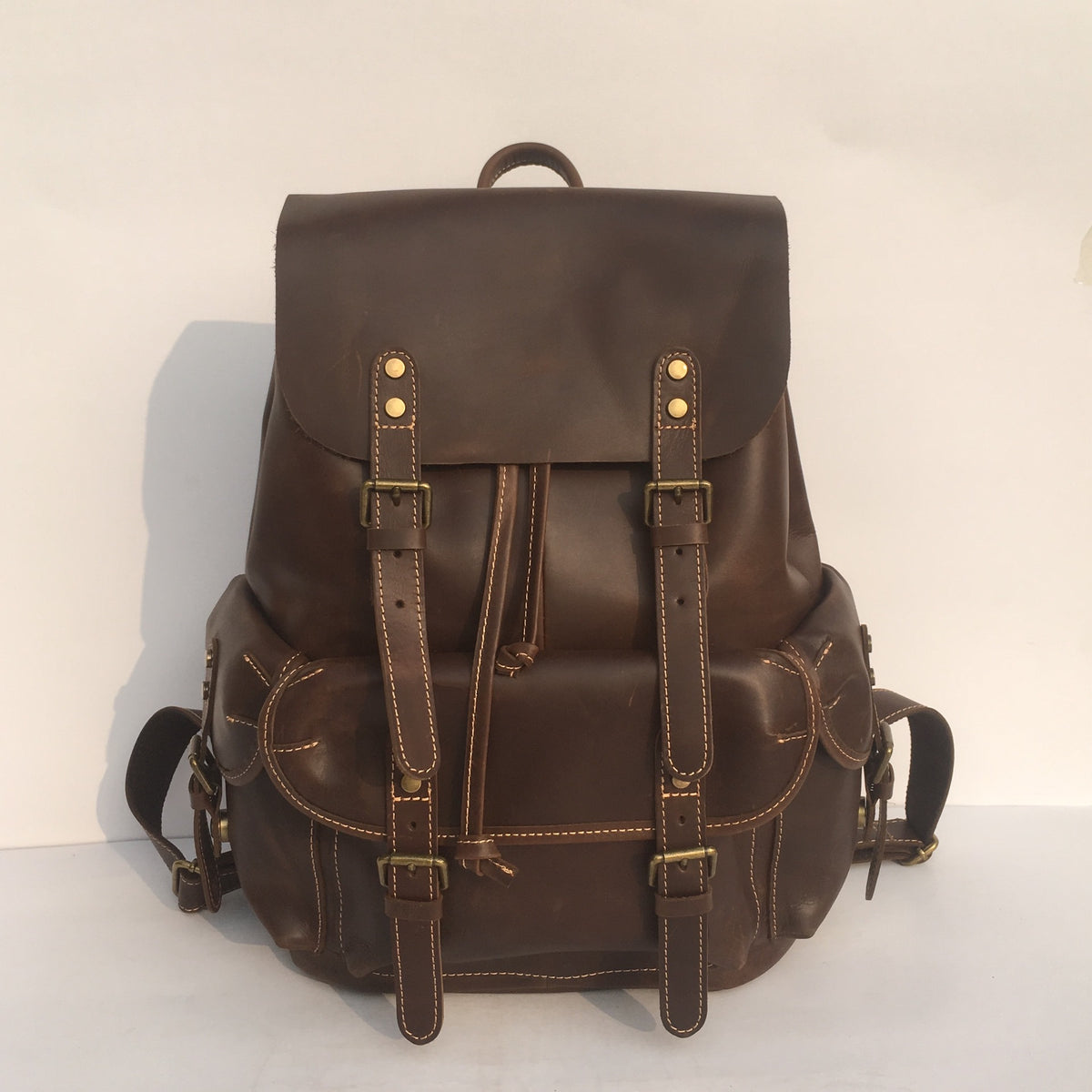 Herren Rucksack aus Echtleder – Bild 2 | LuxeStyle