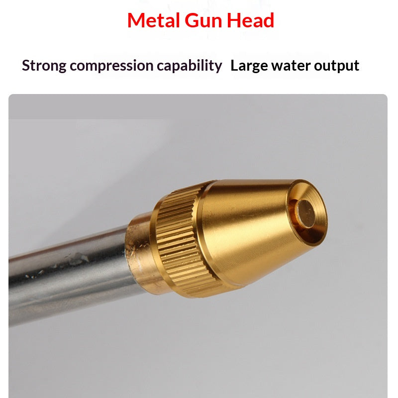 Aluminium-Wasserpistole mit Metalldüse