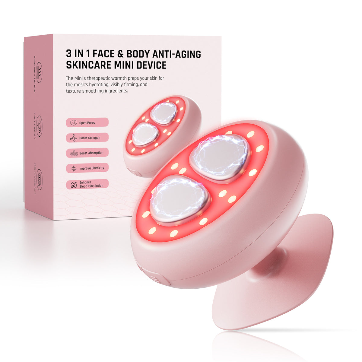 7-Farben-Lichttherapie Handgerät | LuxeStyle