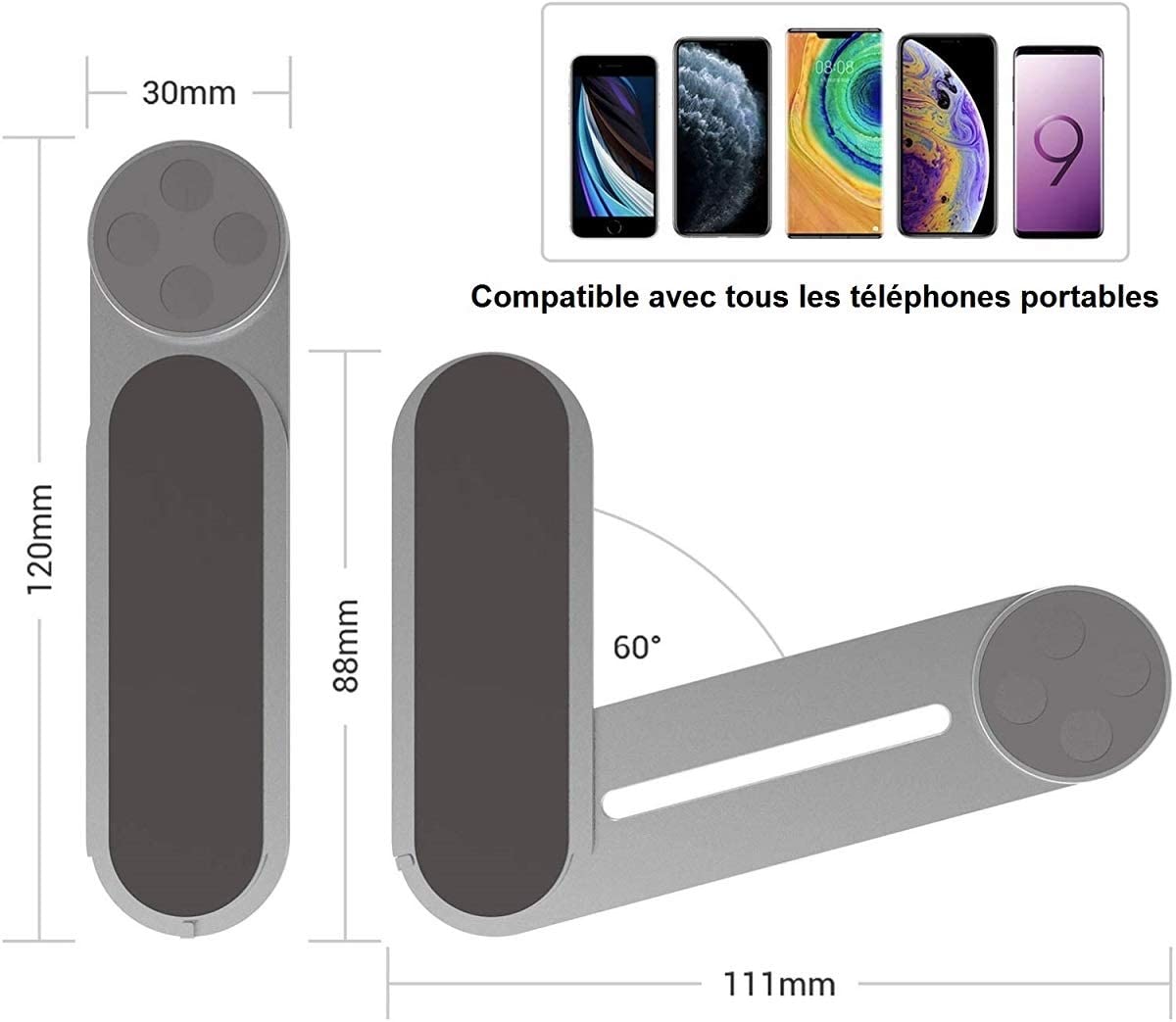 Doppeldisplay-Halter