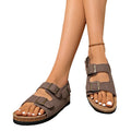 Retro Römer Sandalen mit Schnalle
