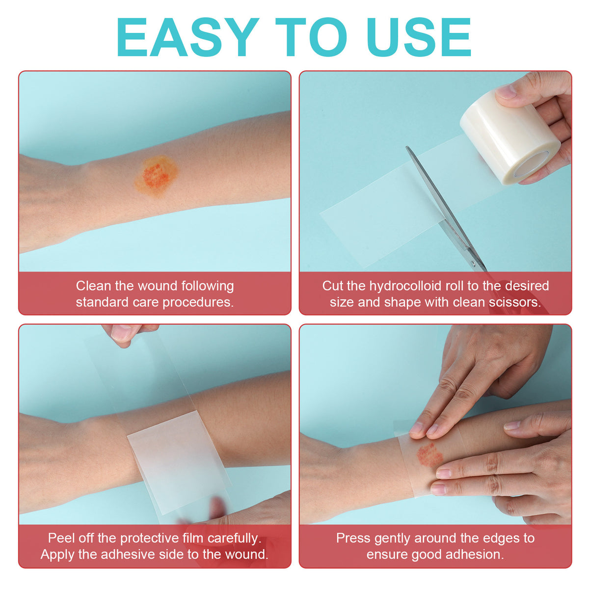 Hydrokolloid-Verband, zwei Grössen – Bild 5 | LuxeStyle
