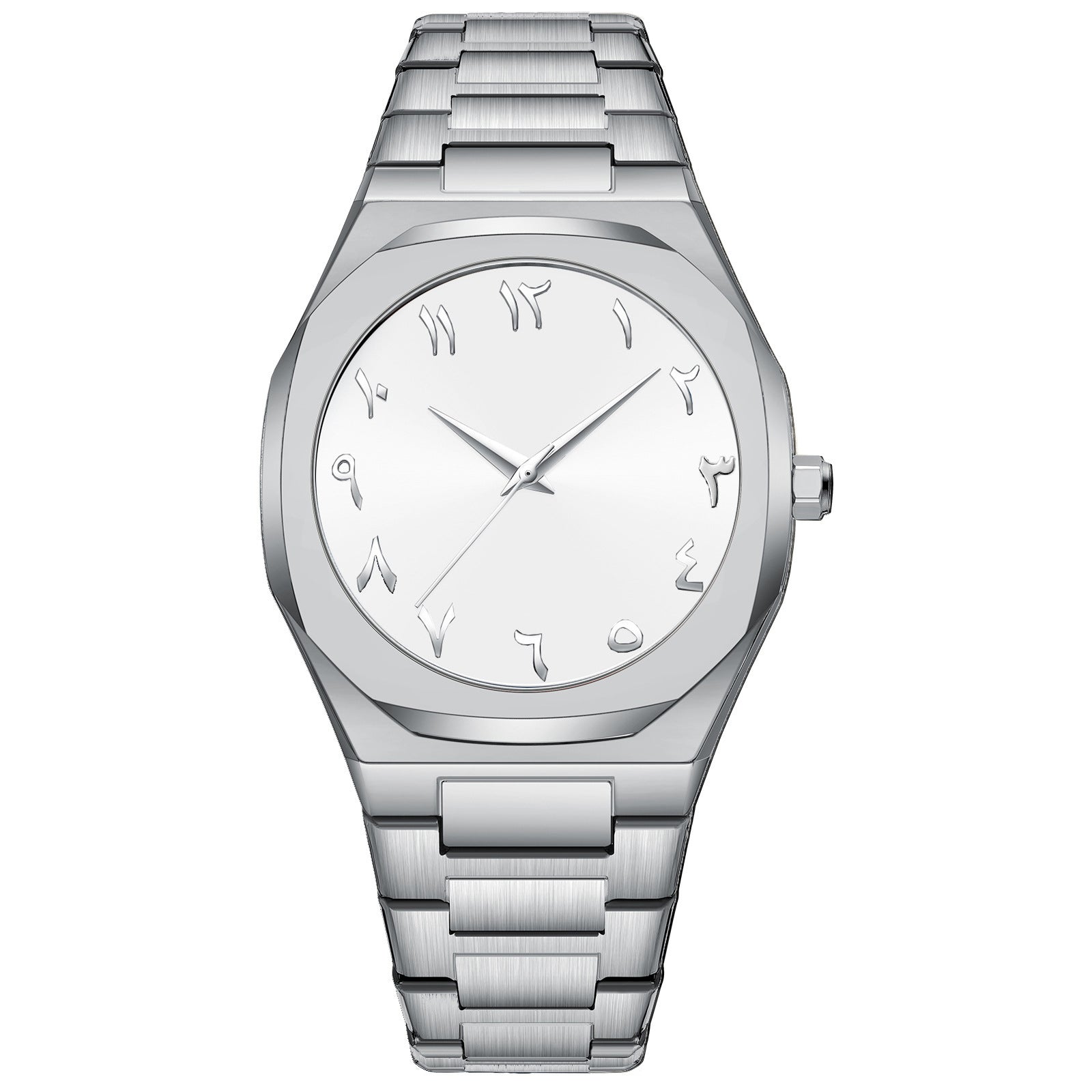 Wasserdichte Herrenuhr mit arabischem Zifferblatt