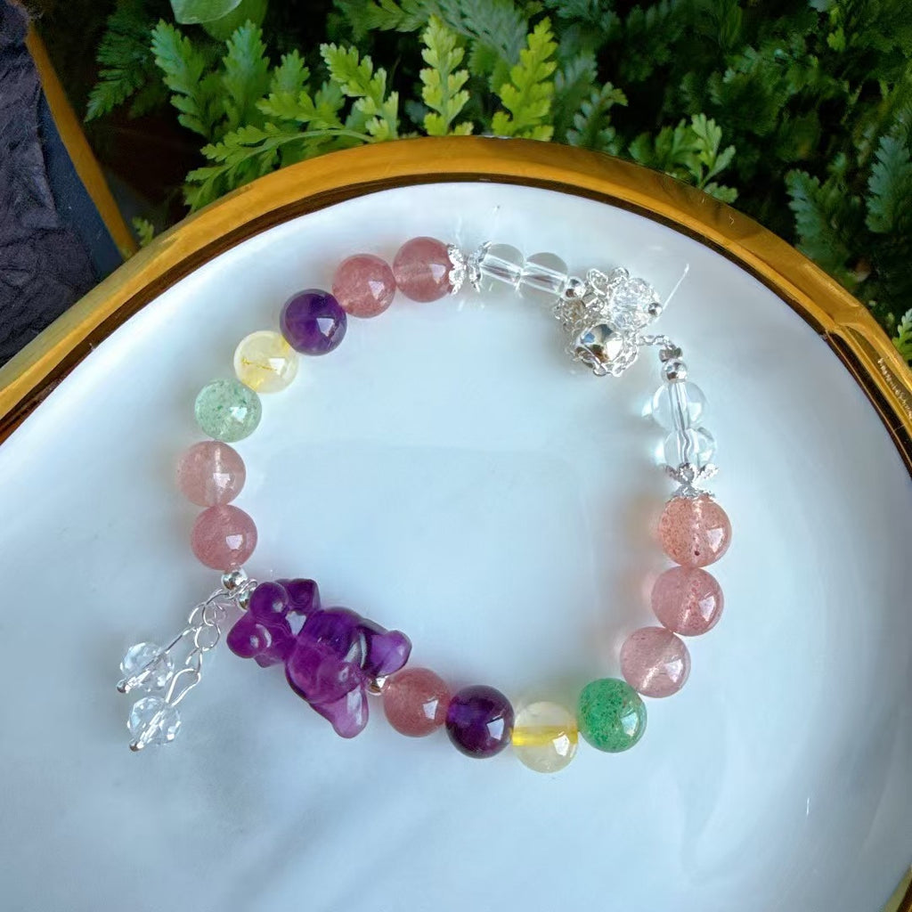 Naturkristall Armband – verschiedene Designs