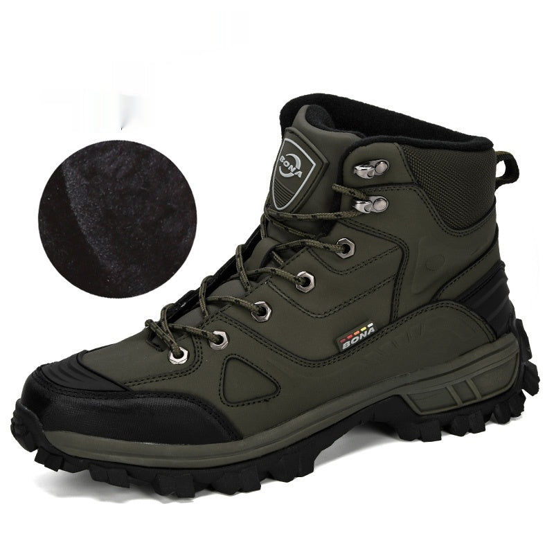 Wärmende Winterstiefel für Herren