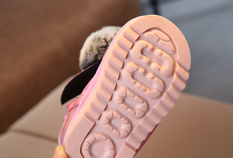 Warme Lauflernschuhe mit Klettverschluss – Bild 4 | LuxeStyle
