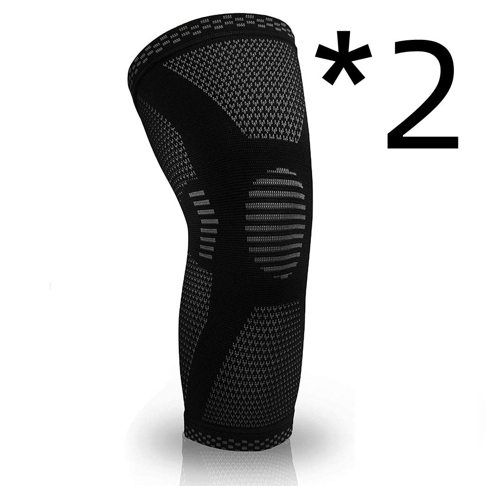 Gestrickte Sport-Kniebandagen