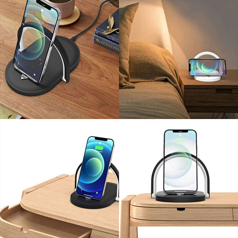 3-in-1 Faltbares Wireless Charger Nachtlicht