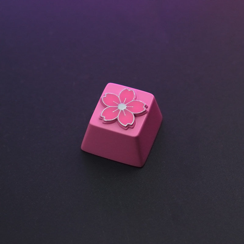 Mechanische Tastatur im Kirschblüten-Design