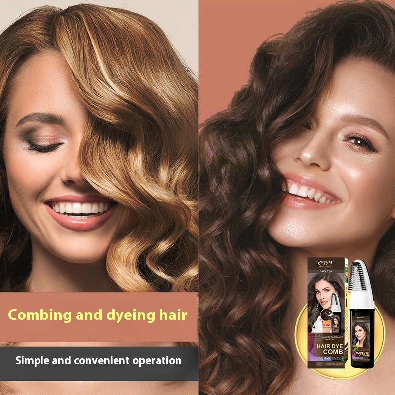 Einfacher Färbekamm für braunes Haar – Bild 2 | LuxeStyle