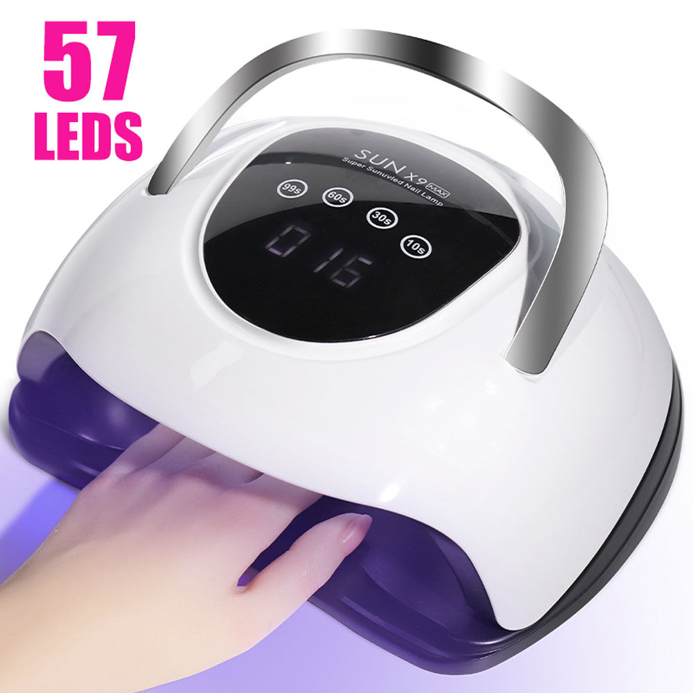 UV/LED Nagellampe mit Sensor und 4 Timern