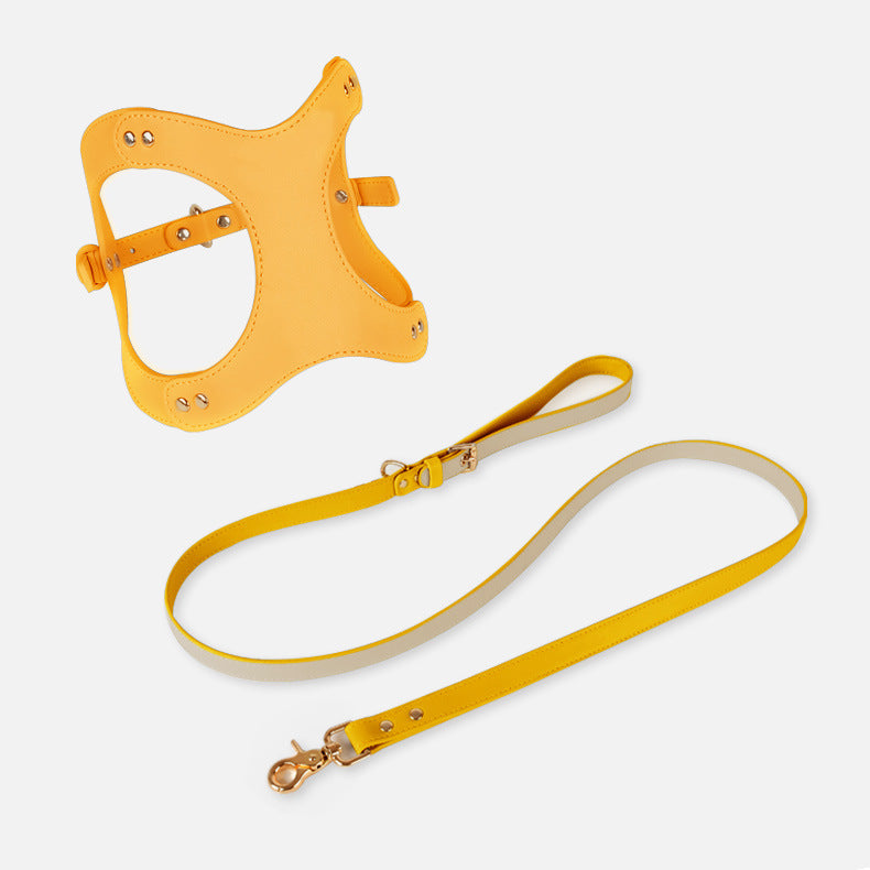 Leder-Geschirrset für kleine bis mittelgrosse Hunde – Bild 11 | LuxeStyle