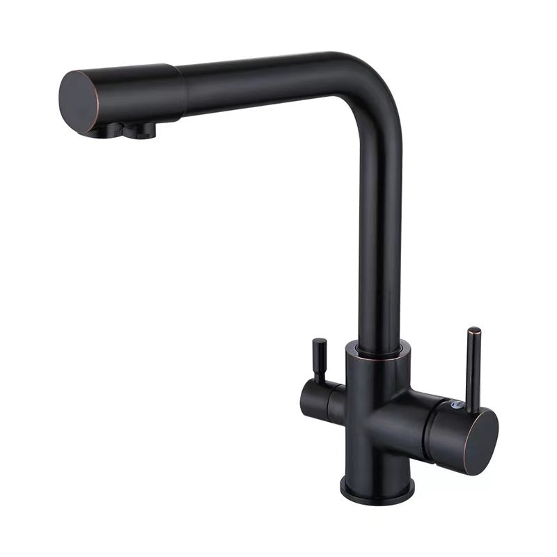 Kupfer Wasserhahn mit ausziehbarem Schlauch – Bild 9 | LuxeStyle