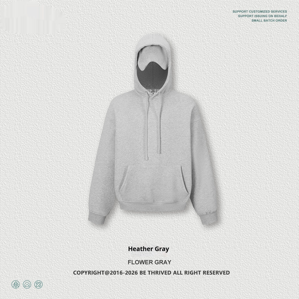 Streetwear Hoodie mit Herz-Augenmaske