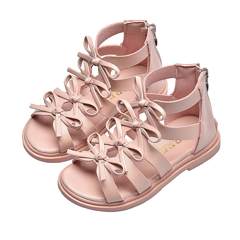 Mädchen Sandalen mit weicher Sohle und Reissverschluss – Bild 2 | LuxeStyle