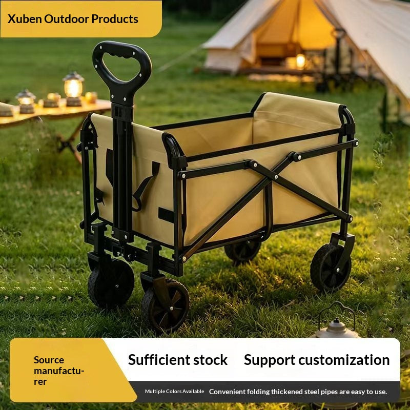 Faltbarer Multifunktionswagen für Camping & Lagerung